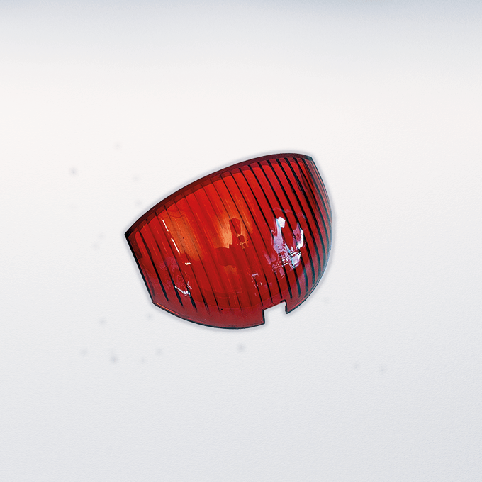 Featured image for “BM200 glas. Röd”