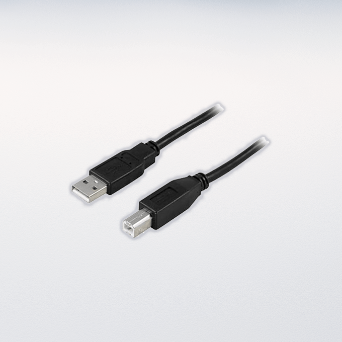 Featured image for “USB kabel A->B, för interface enheter”